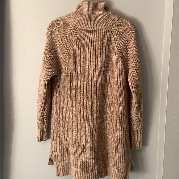 A new day tan cowl turtleneck sweater dress xxl - Picture 4 of 5